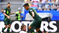 Nama wonderkid Australia Daniel Arzani ikut memanaskan rumor transfer musim panas ini. Pemain termuda di Piala Dunia 2018 itu kabarnya jadi rebutan Juventus dan Manchester City. (Foto: Dylan Martinez/REUTERS)
