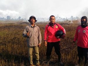 KLHK Ajak Warga Cegah Kebakaran Hutan di TN Rawa Aopa Watumohai