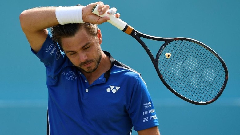 Wawrinka Tumbang di Babak Kedua