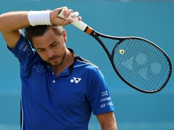 Wawrinka Tumbang di Babak Kedua