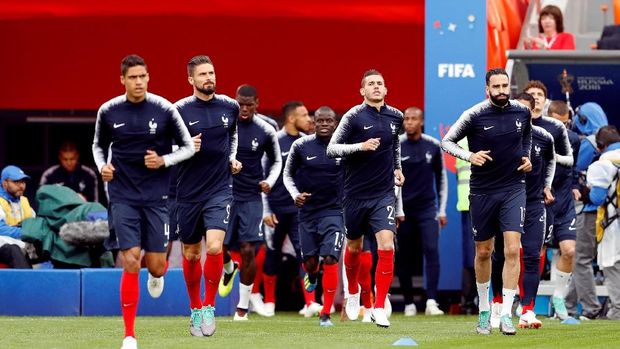 Prancis dianggap lebih unggul di lini tengah daripada Argentina.