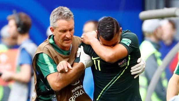Australia gagal ke 16 besar Piala Dunia 2018 jika Denmark bermain imbang lawan Prancis. (