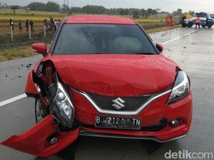 Mobil Bernopol Palsu Celaka di Tol Wilangan, Polisi: Diduga Masih Baru
