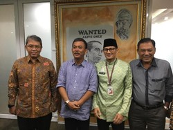 Halalbihalal dengan Ketua DPRD, Sandi Diberi Saran soal Tn Abang