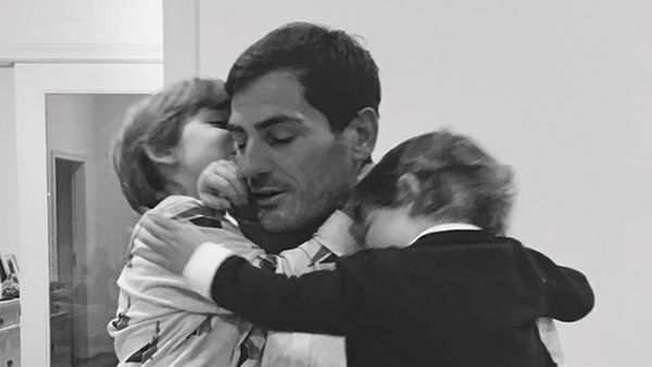 Hangatnya Kebersamaan Keluarga Kiper Timnas Spanyol Iker Casillas
