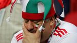 Momen Sedih Suporter Saat Iran Dikalahkan Spanyol