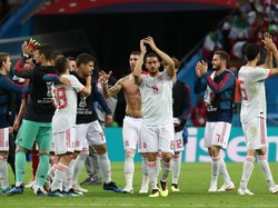 Selanjutnya Spanyol akan menghadapi Maroko di Kaliningrad Stadium, sementara Iran menantang Portugal di Mordovia Arena dalam laga terakhir Grup B, Senin (25/6). (Foto: Reuters)