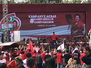 Kampanye di Madiun, Wasekjen PDIP: Gus Ipul-Puti Pilihan Rakyat