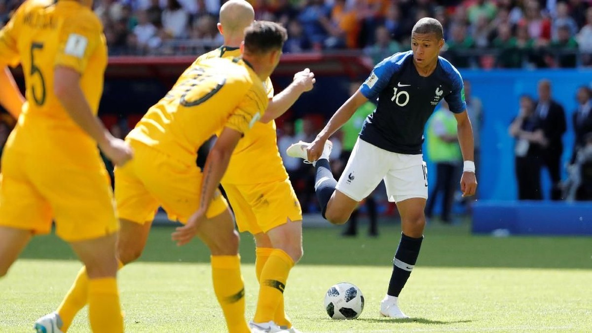 Mampukah Kylian Mbappe mencetak gol saat Prancis bertemu Peru? (Foto: Jorge Silva/Reuters)