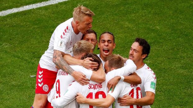Denmark memiliki peluang melaju ke babak 16 besar Piala Dunia 2018.