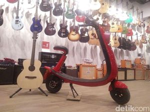 Nggak Bisa Ngebut, Skuter Listrik Ford Ojo Tak Perlu Surat-surat