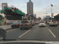 Hari Pertama Masuk Kerja, Lalin Bekasi-Jakarta Belum Sepadat Biasanya