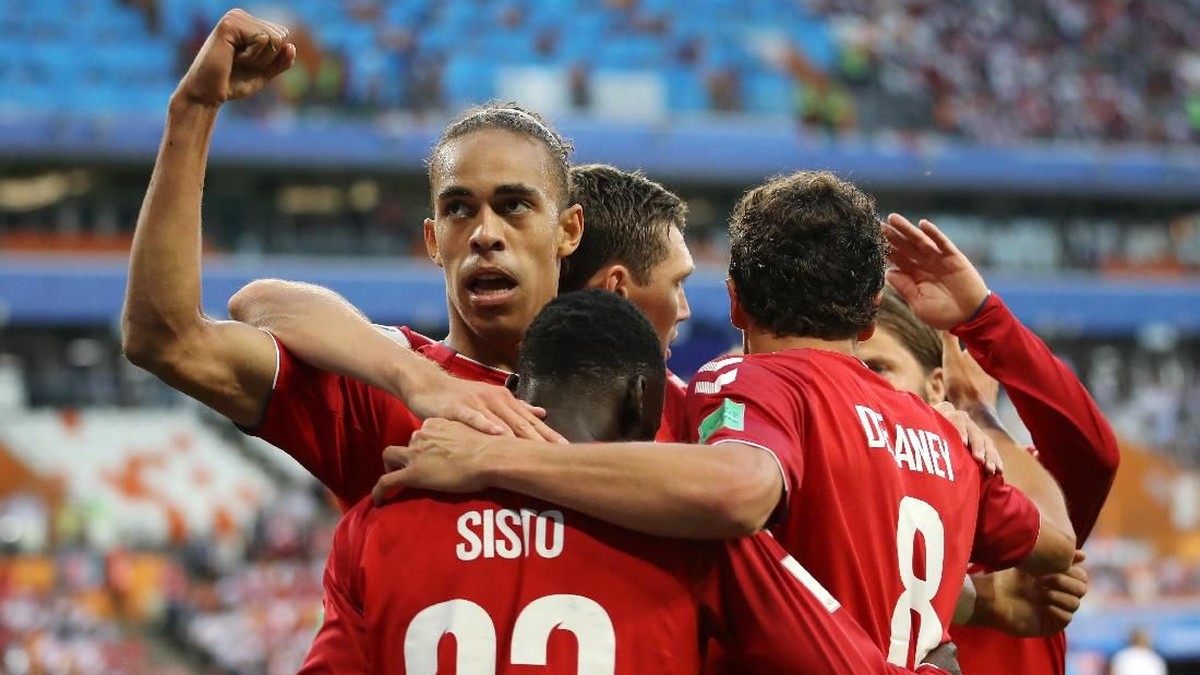 Setelah mengalahkan Peru di laga pertama, mampukah Denmark mengatasi Australia? (Foto: Clive Mason/Getty Images)