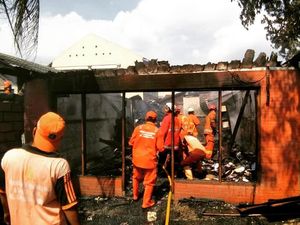 Rumah di Gandaria yang Terbakar PAUD, Diduga Akibat Gas Bocor