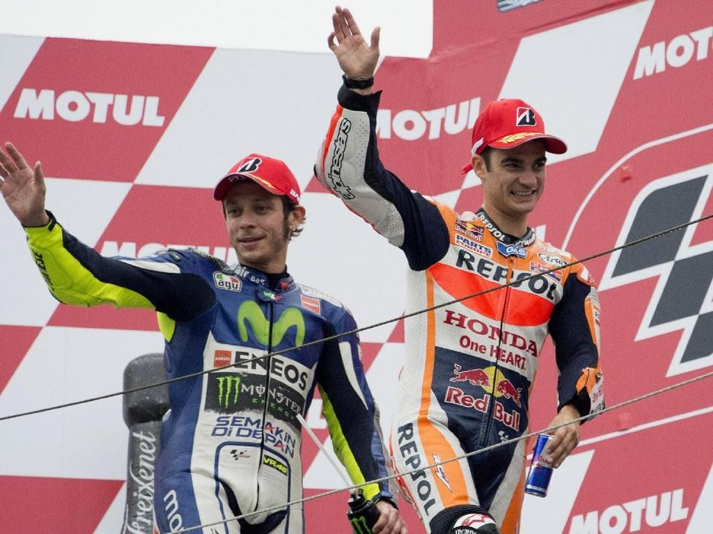 Rossi: Teruslah Membalap, Pedrosa Rossi: Teruslah Membalap, Pedrosa