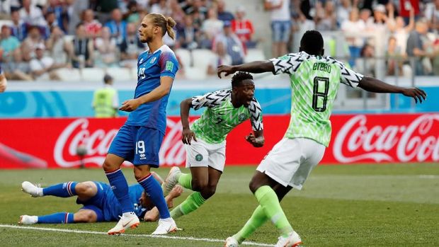 LIVE: Nigeria vs Islandia di Grup D Piala Dunia 2018