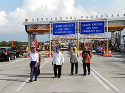 Sudah Diresmikan Jokowi, Ini Tarif Tol Gempol-Pasuruan
