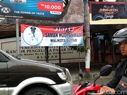 Spanduk #Save# Samanhudi Terlihat di Blitar, Siapa Pemasangnya?