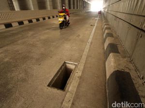 Polisi Buru Pencuri Tutup Gorong-gorong Mampang