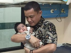 Wangi Bedak, Bayi Menggemaskan Ini Dibuang di Gang Sempit