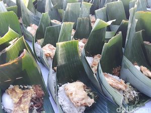 Ini 16.825 Pincuk Nasi Pecel Gratis yang Pecahkan Rekor MURI Ini 16.825 Pincuk Nasi Pecel Gratis yang Pecahkan Rekor MURI