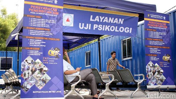 Intip Proses Uji Psikologi SIM