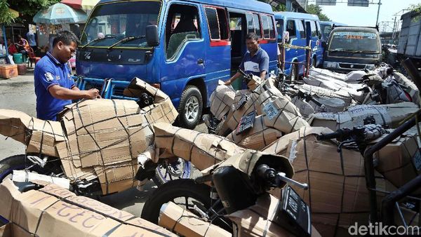 Usai Lebaran, Jasa Pengiriman Motor Masih Ramai