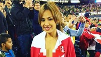 Cauti kabarnya juga bernah berpose bugil saat Peru dinyatakan lolos ke Piala Dunia 2018 setelah menuntaskan perlawanan Venezuela. (Foto: dok. Instagram Nissu Cauti)
