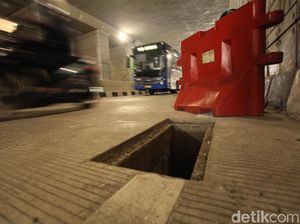 Tutup Gorong-gorong Underpass Hilang Lagi, Sandi Akan Pasang CCTV
