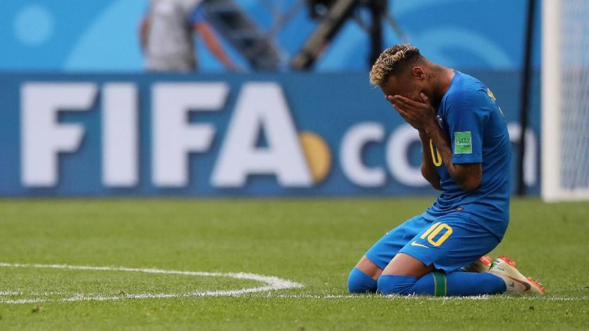Pemain Brasil, Neymar. (Foto: Marcos Brindicci/Reuters)