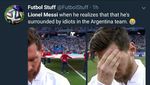 Meme Kocak untuk Messi Usai Argentina Dibenamkan Kroasia