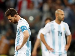 Nasib Argentina akan sangat bergantung pada hasil yang didapatkan oleh tim-tim lain. Foto: Matthew Childs/Reuters