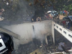 Kebakaran Toko Kelontong di Maros, Bayi Nyaris Terpanggang