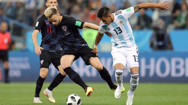 Ivan Rakitic akan mendampingi Modric di lini tengah Kroasia. Mereka berjumpa Denmark di 16 Besar Piala Dunia 2018.