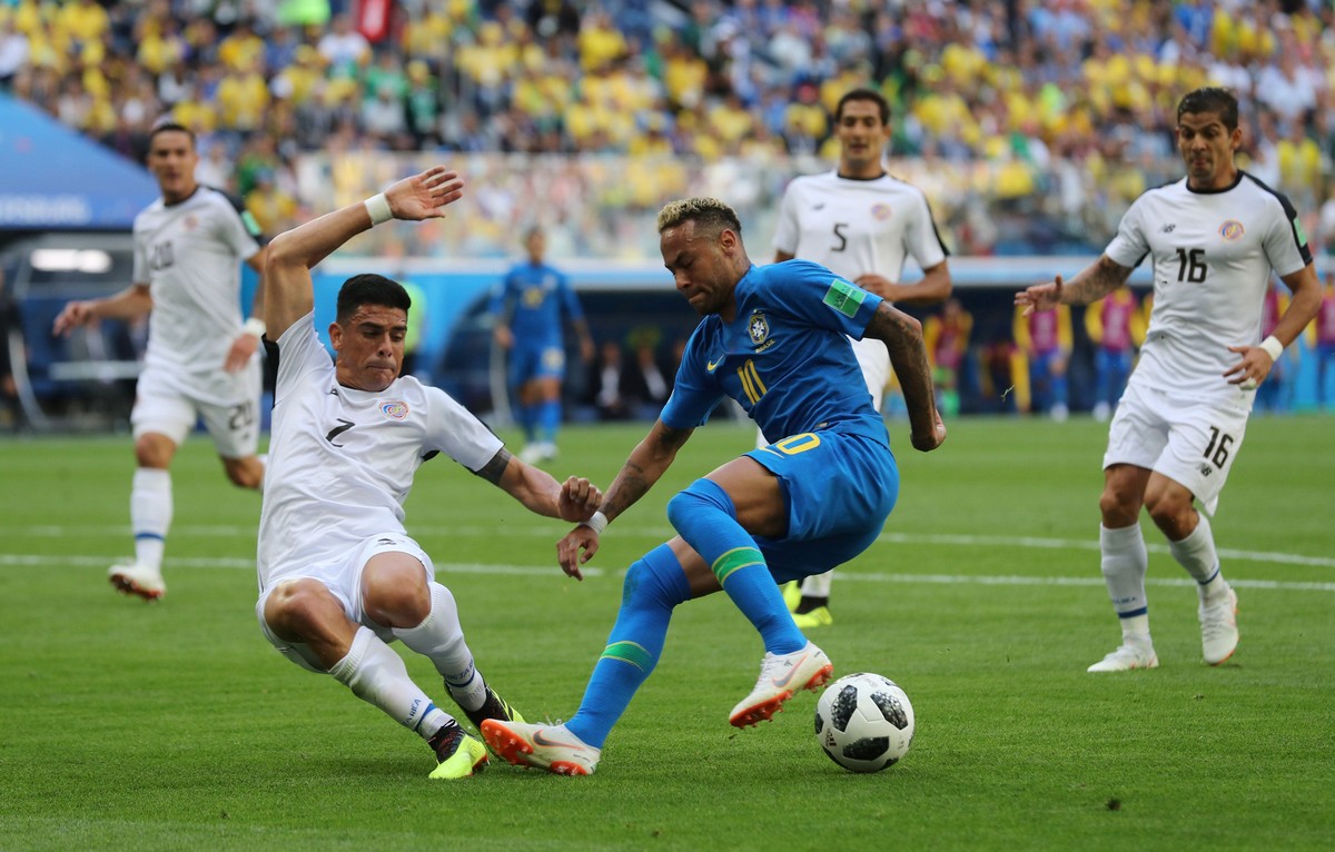 Brasil mengalahkan Kosta Rika 2-0. (Foto: Reuters)