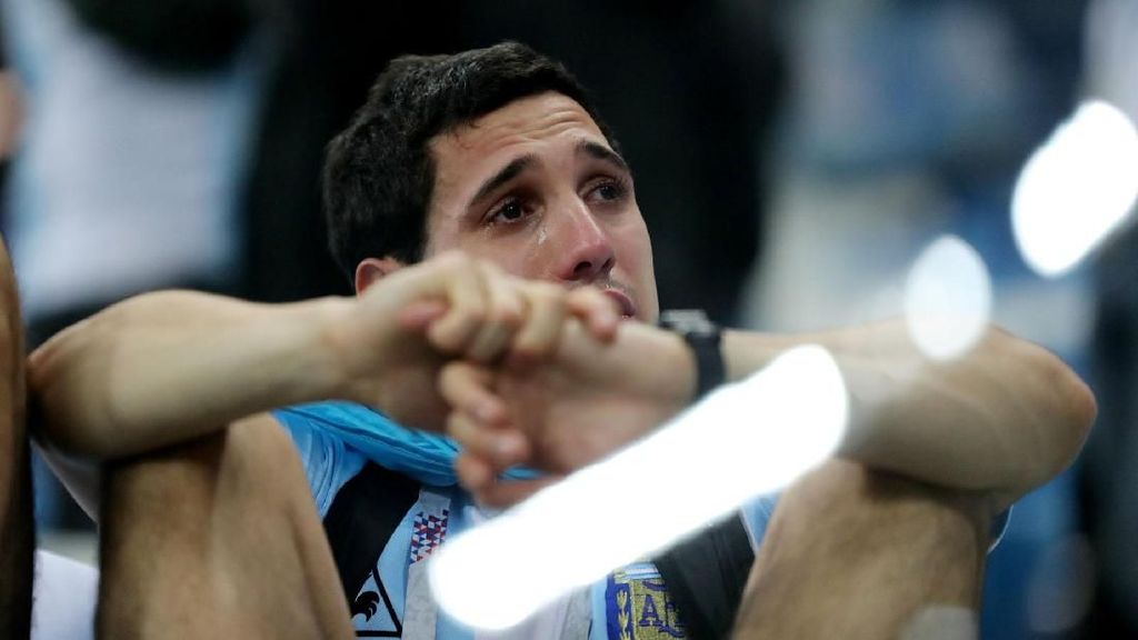 Wajah-wajah Sedih Suporter Argentina