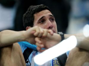Wajah-wajah Sedih Suporter Argentina Wajah-wajah Sedih Suporter Argentina