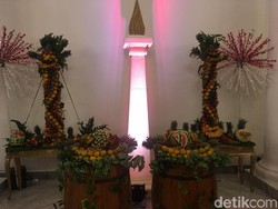 Replika Monas hingga Ondel Meriahkan HUT DKI Ke-491 di Balai Kota