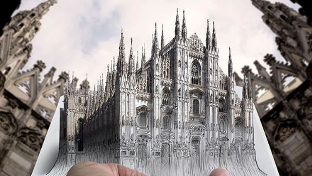 Kerennya Sketsa dan Fotografi Karya Seniman Itali Kerennya Sketsa dan Fotografi Karya Seniman Itali