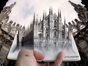 Kerennya Sketsa dan Fotografi Karya Seniman Itali Kerennya Sketsa dan Fotografi Karya Seniman Itali
