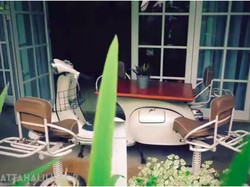 Nasib VW Combi dan Vespa Tua di Rumah Raffi Ahmad