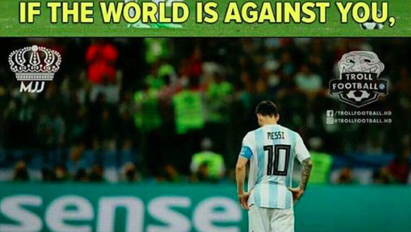 Netizen: Please, Jangan Salahkan Messi...