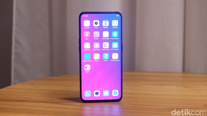 Oppo Find X. Foto: Adi Fida Rahman/detikinet Oppo Find X. Foto: Adi Fida Rahman/detikinet