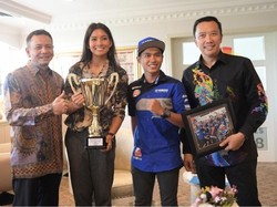 Menpora Terima Kunjungan Juara World Supersport 300 Ceko
