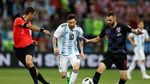 Foto: Argentina Babak Belur Dihajar Kroasia