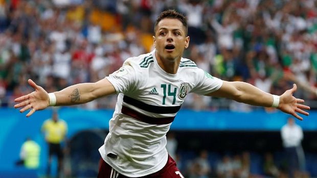 Javier Hernandez sudah mencetak gol di tiga Piala Dunia berbeda.