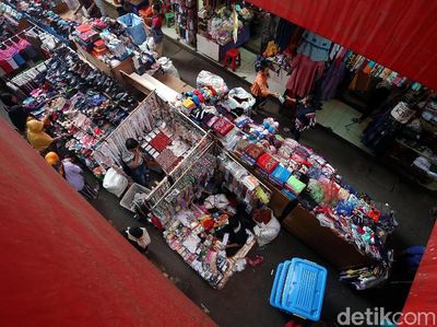 Pasca Lebaran, Pasar Kebayoran Lama Kembali Berdenyut