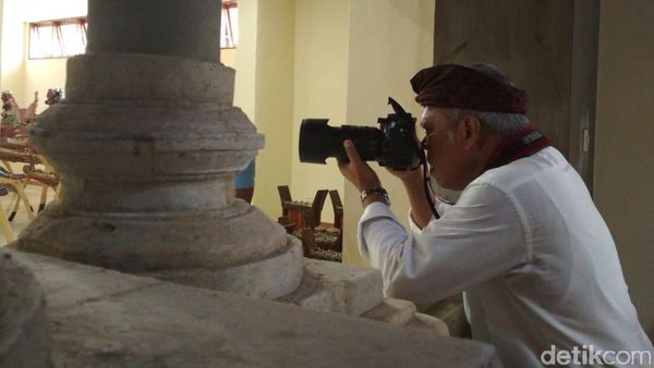 Gaya Menteri Basuki Motret Jokowi saat Kunjungan ke Bali