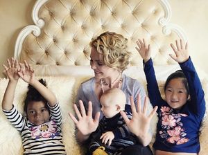Keseruan Katherine Heigl Habiskan Waktu Bareng Anak-anaknya