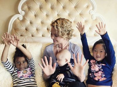 Keseruan Katherine Heigl Habiskan Waktu Bareng Anak-anaknya